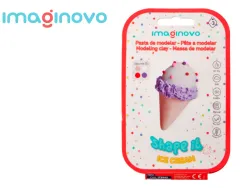 Pate a modeler imaginovo sechage a l'air set coloris assortis avec instructions glace