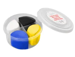 Pate a modeler imaginovo sechage a l'air set coloris assortis avec instructions dinosaure bleu