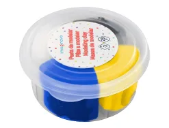 Pate a modeler imaginovo sechage a l'air set coloris assortis avec instructions dinosaure bleu