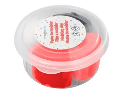 Pate a modeler imaginovo sechage a l'air set coloris assortis avec instructions cochon