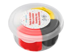 Pate a modeler imaginovo sechage a l'air set coloris assortis avec instructions lapin