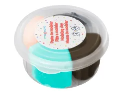 Pate a modeler imaginovo sechage a l'air set coloris assortis avec instructions tortue
