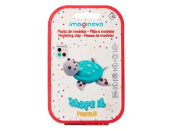 Pate a modeler imaginovo sechage a l'air set coloris assortis avec instructions tortue