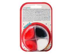 Pate a modeler imaginovo sechage a l'air set coloris assortis avec instructions dinosaure rouge