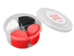 Pate a modeler imaginovo sechage a l'air set coloris assortis avec instructions dinosaure rouge