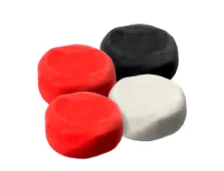 Pate a modeler imaginovo sechage a l'air set coloris assortis avec instructions dinosaure rouge