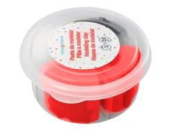 Pate a modeler imaginovo sechage a l'air set coloris assortis avec instructions dinosaure rouge