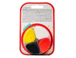 Pate a modeler imaginovo sechage a l'air set coloris assortis avec instructions crabe