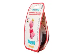 Pate a modeler imaginovo sechage a l'air set coloris assortis avec instructions dinosaure rose