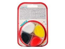 Pate a modeler imaginovo sechage a l'air set coloris assortis avec instructions dinosaure rose