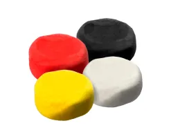 Pate a modeler imaginovo sechage a l'air set coloris assortis avec instructions dinosaure rose