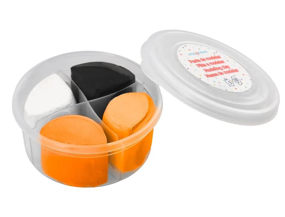 Pate a modeler imaginovo de sechage a l'air set coloris assortis avec instructions poisson clown