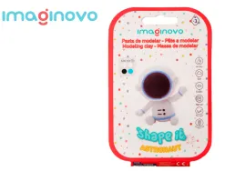 Pate a modeler imaginovo sechage a l'air set coloris assortis avec instructions astronaute