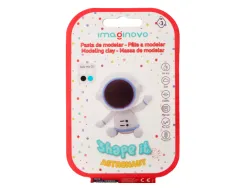 Pate a modeler imaginovo sechage a l'air set coloris assortis avec instructions astronaute