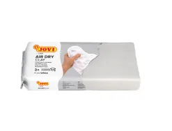Pate a modeler jovi air dry clay autodurcissante 500g coloris ocre