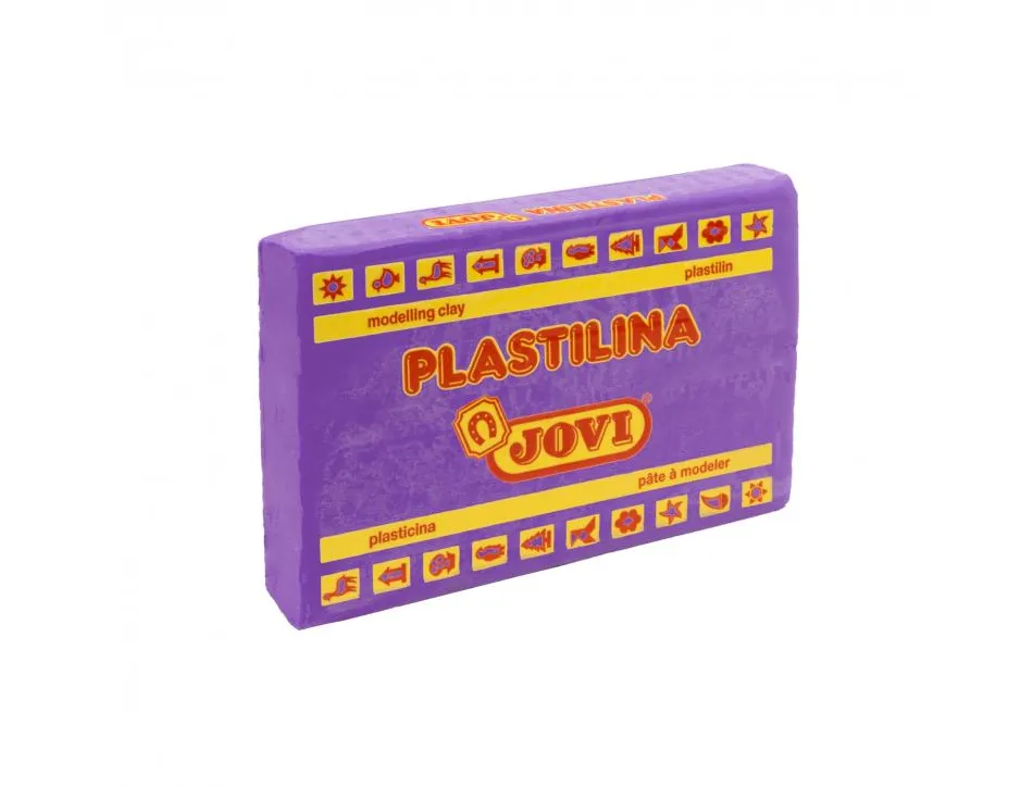 Pate a modeler jovi plastilina vegetale 350g coloris violet