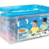 Pate a modeler jovi plastilina baby coffret coloris assortis 20 pains 38g + 9 tampons bois pour pate a