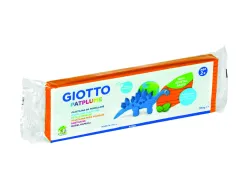 Patplume giotto matiere vegetale souple ne seche pas pain predecoupe 350g coloris orange