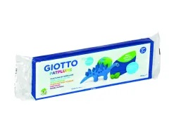 Patplume giotto matiere vegetale souple ne seche pas pain predecoupe 350g coloris bleu fonce