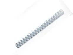 Peignes plastique gbc pour format a4 ï16mm 145 feuilles coloris blanc boite de 100 unites