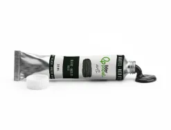 Peinture a l huile liderpapel tube en aluminium de 20 ml coloris noir d ivoire