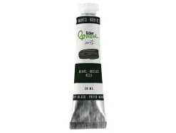 Peinture a l huile liderpapel tube en aluminium de 20 ml coloris noir d ivoire