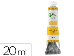 Peinture a l huile liderpapel tube en aluminium de 20 ml coloris jaune
