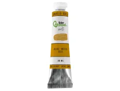 Peinture a l huile liderpapel tube en aluminium de 20 ml coloris ocre jaune