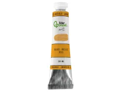 Peinture a l huile liderpapel tube en aluminium de 20 ml coloris jaune orange