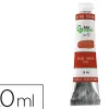 Peinture a l huile liderpapel tube en aluminium de 20 ml coloris ocre rouge