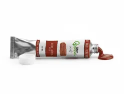 Peinture a l huile liderpapel tube en aluminium de 20 ml coloris ocre rouge
