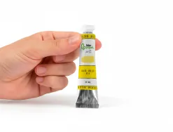 Peinture a l huile liderpapel tube en aluminium de 20 ml coloris jaune citron