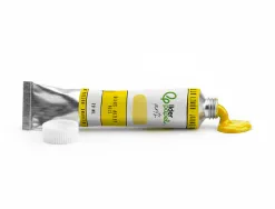 Peinture a l huile liderpapel tube en aluminium de 20 ml coloris jaune citron