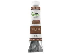 Peinture a l huile liderpapel tube en aluminium de 20 ml coloris marron sienne
