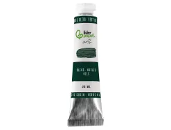Peinture a l huile liderpapel tube en aluminium de 20 ml coloris vert olive