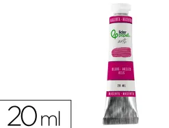 Peinture a l huile liderpapel tube en aluminium de 20 ml coloris magenta