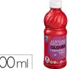 Peinture acrylique lefranc bourgeois glossy fluide brillante indélébile multi-supports rouge vif flacon 500ml