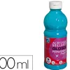 Peinture acrylique lefranc bourgeois glossy fluide brillante indélébile multi-supports turquoise flacon 500ml