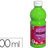 Peinture acrylique lefranc bourgeois glossy fluide brillante indélébile multi-supports vert anis flacon 500ml