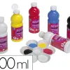 Peinture acrylique lefranc bourgeois glossy fluide indélébile multi-supports assortiment primaire 6 flacons 500ml