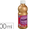 Peinture acrylique lefranc bourgeois glossy fluide brillante indélébile multi-supports or flacon 500ml