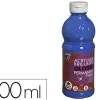 Peinture acrylique lefranc bourgeois glossy fluide brillante indélébile multi-supports bleu primaire flacon 500ml