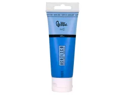 Peinture acrylique liderpapel tube en plastique de 120 ml coloris bleu