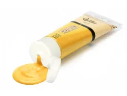Peinture acrylique liderpapel tube en plastique de 60 ml coloris ocre jaune