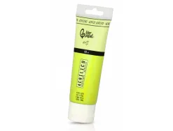 Peinture acrylique liderpapel tube en plastique de 60 ml coloris vert citron