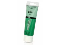 Peinture acrylique liderpapel tube en plastique de 120 ml coloris vert