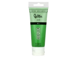 Peinture acrylique liderpapel tube en plastique de 60 ml coloris vert