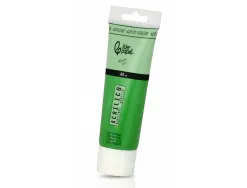 Peinture acrylique liderpapel tube en plastique de 60 ml coloris vert
