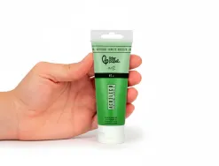 Peinture acrylique liderpapel tube en plastique de 60 ml coloris vert