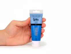 Peinture acrylique liderpapel tube en plastique de 60 ml coloris bleu